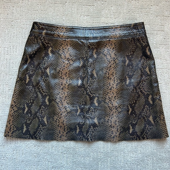 AllSaints Snakeskin skirt - Picture 3 of 3